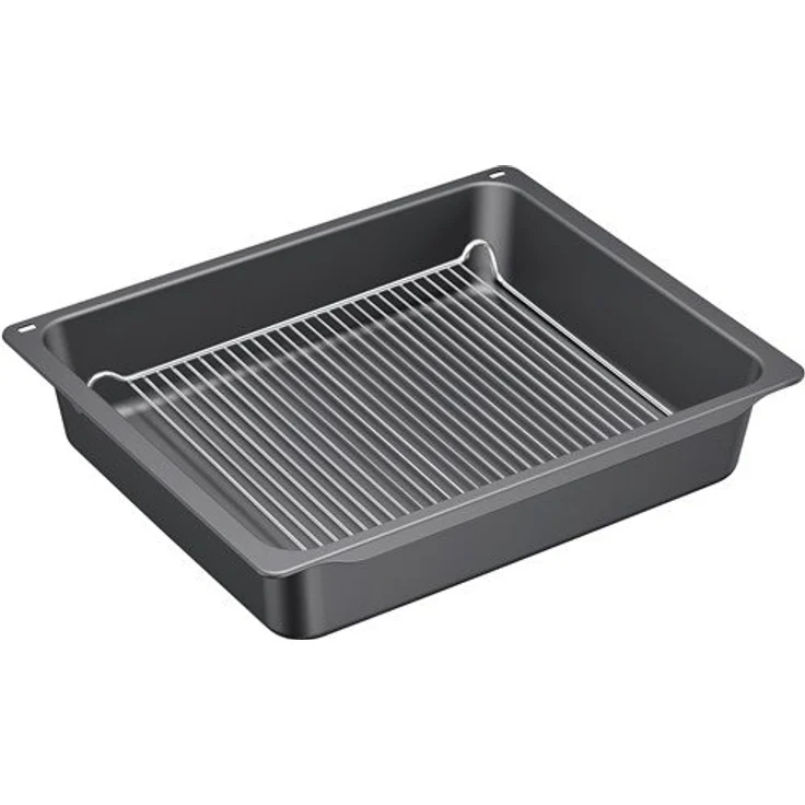 Bosch HEZ633070, Backofen-Pfanne mit Rost, Breite 45,5 cm, anthrazit