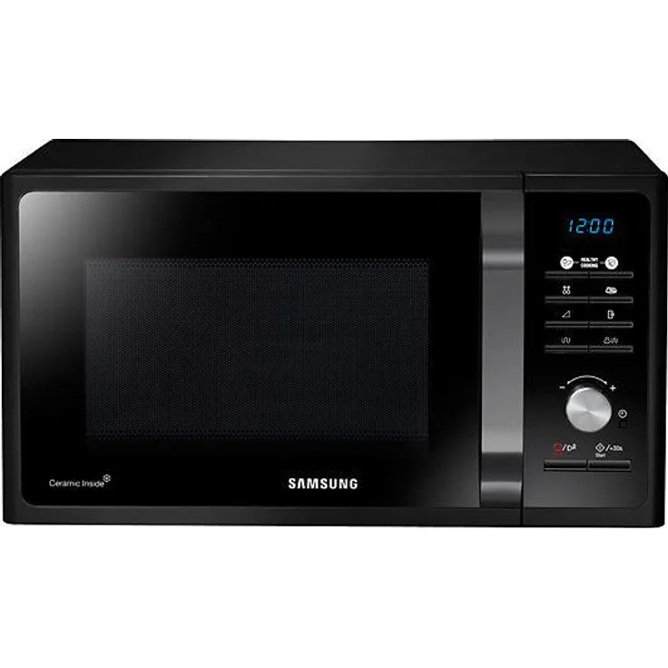 Samsung MG23F301TAK Kombi-Mikrowelle mit Grill, Standgerät, 23 Liter Garraum, 800 Watt, schwarz