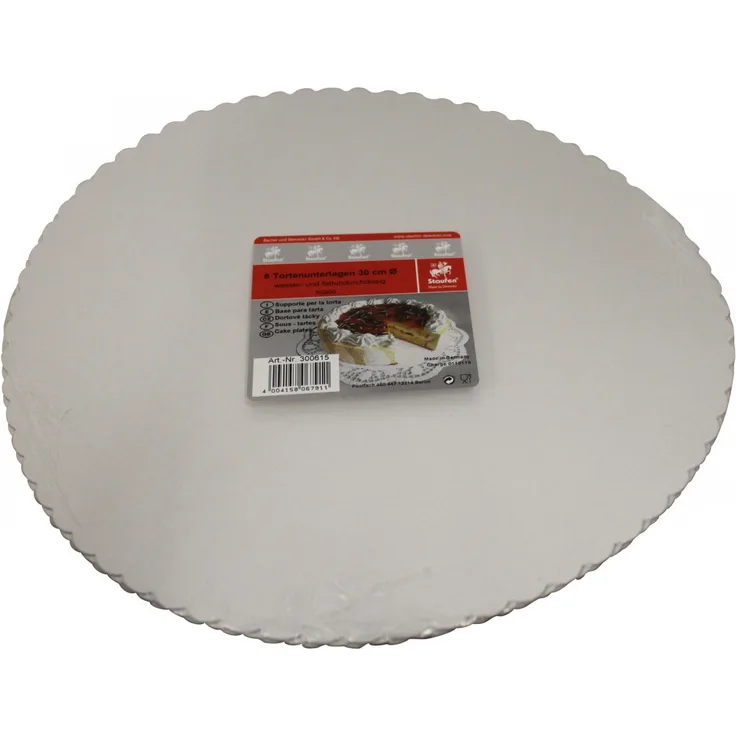 Staufen Tortenunterlagen rund 6 Stück 30cm