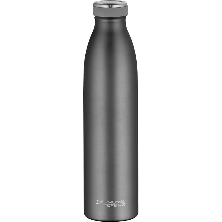 ThermoCafé by THERMOS 4067.234.075 Thermosflasche TC Bottle , Edelstahl Cool Grey 0,75 Liter, 12 Stunden heiß, 24 Stunden kalt, BPA-Free – Bild 1