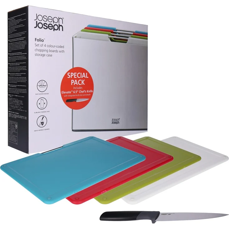 Joseph Joseph Folio(Regular) inkl. Chefs Messer Zugabe – Bild 1