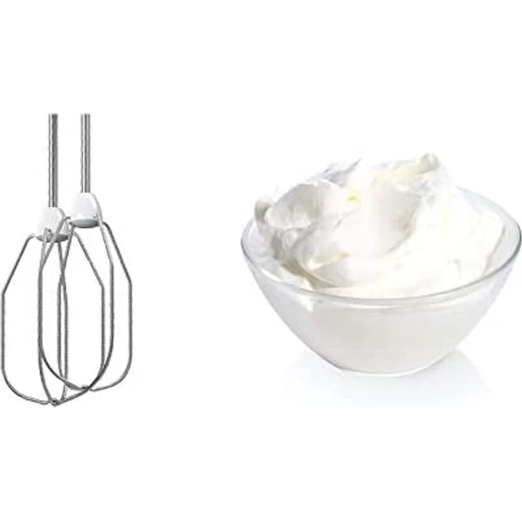 Bosch MFQ3030 Handmixer, 4 Geschwindigkeiten, Turbostufe, spülmaschinenfestes Zubehör, Kunststoff, weiß – Bild 4