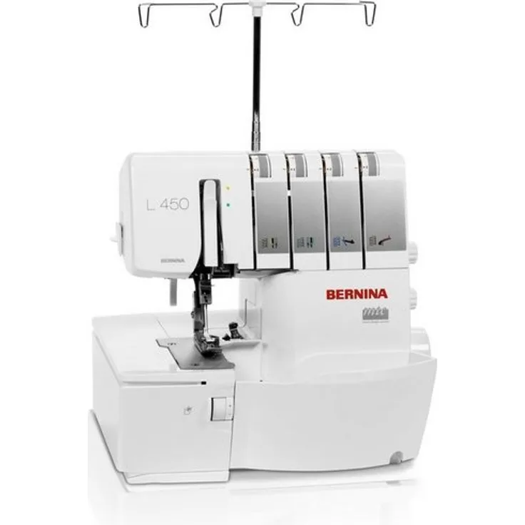 Bernina  Bernina L 450 4 Faden-Overlock Nähen Schneiden und Versäubern Overlock-Nähmaschine, weiß