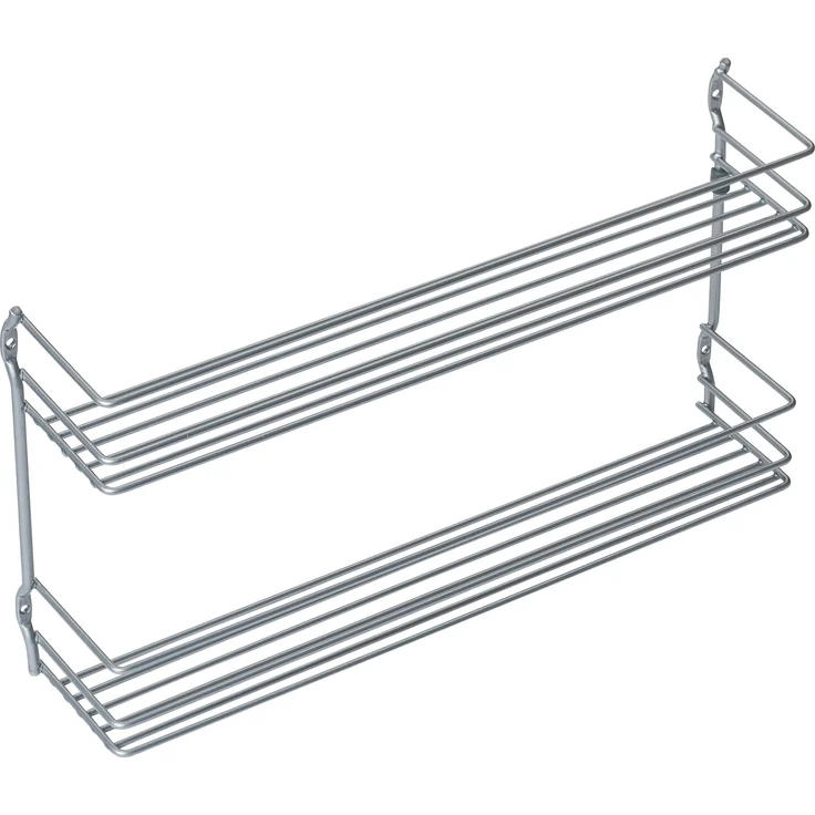 Metaltex 364632039 Gewürzregal 2-Etagen 36 x 8 x 19 cm Polytherm Pepito