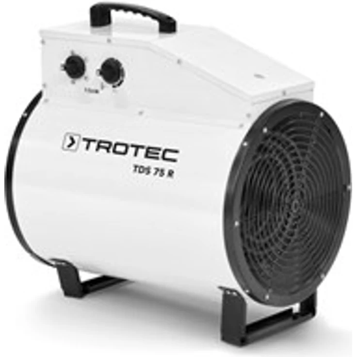 TROTEC Elektroheizer TDS 75 R mit 15 kW Heizlüfter Heizgerät Bauheizer mit integriertem Thermostat, Heizgerät – Bild 1