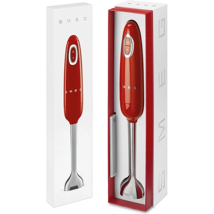 Smeg HBF01RDEU Stabmixer, 700, Rot – Bild 6