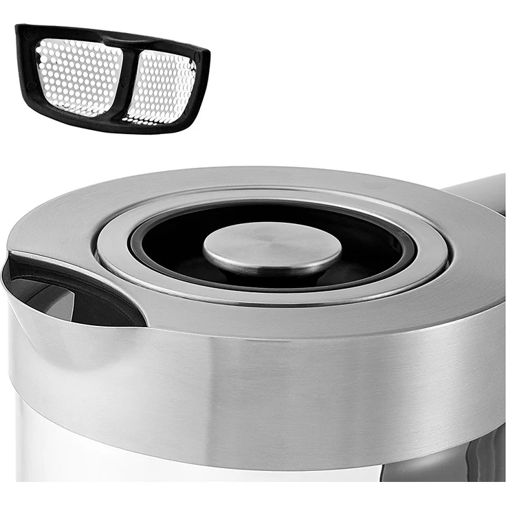 WMF Lono 2 in 1 Vario Wasserkocher, mit Temperatureinstellung, 1,4 - 1,7 l, 3000 W, Teekocher Glas mit Teesieb, Warmhaltefunktion – Bild 2