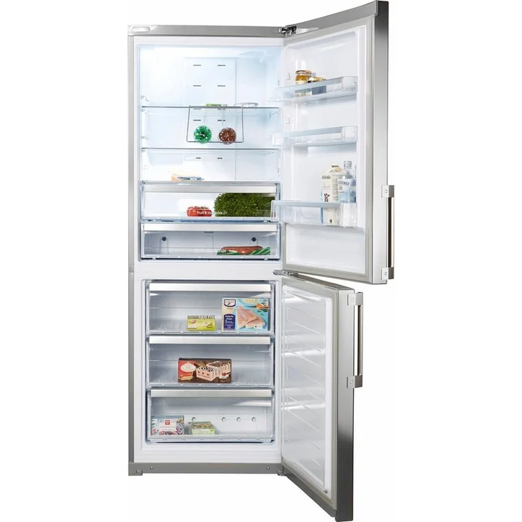 Bauknecht KGNXL 19 A3+ IN Kühl-Gefrierkombination, freistehend, silber, NoFrost, Lagerzeit bei Störung18 h – Bild 2