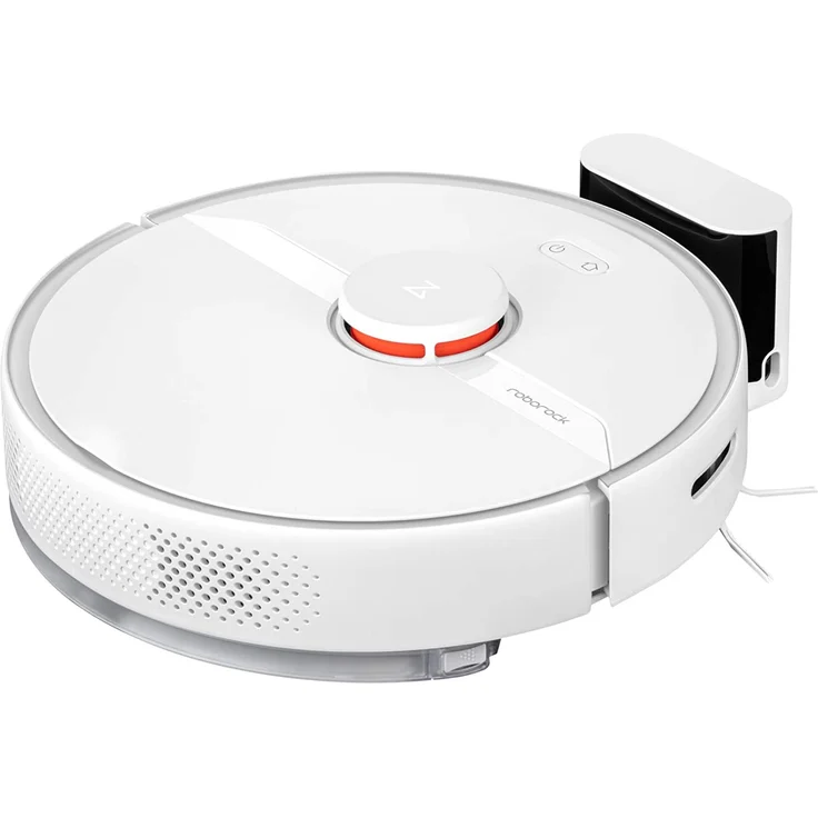 Roborock S6 Pure White Saugroboter mit Wischfunktion, 150 min Akkubetrieb, App- und Sprachsteuerung, Lasernavigation, weiß – Bild 4