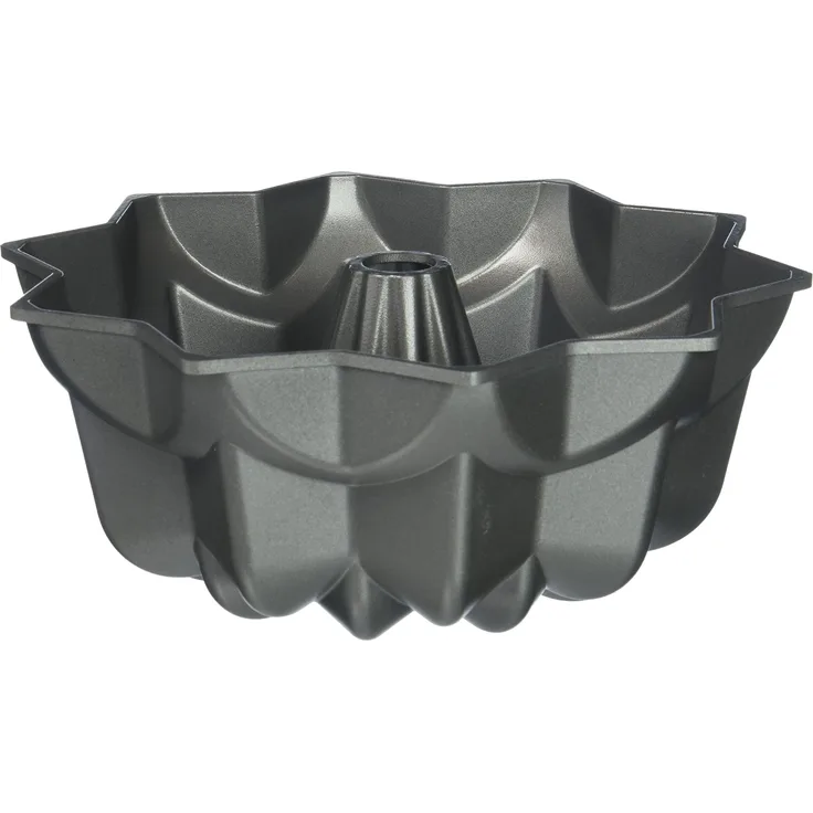 NordicWare Bundt Vintage Star Cake Pan, Aluminium, Silber, 25,4 x 25,4 x 12,7 cm