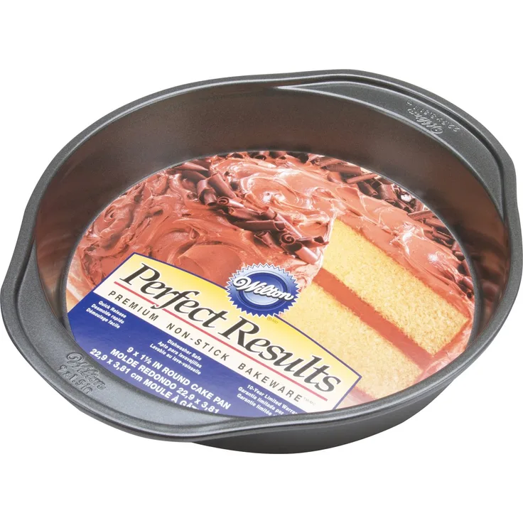 Wilton Runde Kuchenform, Perfect Results, antihaftbeschichtet, 23 cm