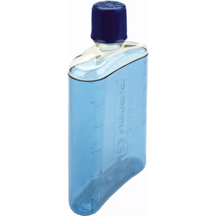 Nalgene Uni PC-Flachmann Trinkflasche, Blau, 300 ml