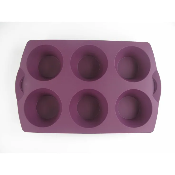 TUPPERWARE Backen Silikonform TupCakes lila Muffin Backform Törtchen Easyplus