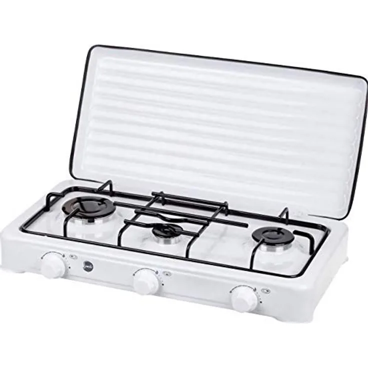 MPM KN-03-1K Weiß Arbeitsfläche 60 cm Gaskochfeld 3 Zone(n)