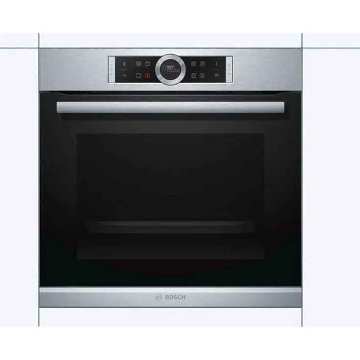 Bosch HBG675BS1 Serie 8, Backofen, A+, Einbaugerät, elektro, Volumen 71 l, Breite 59,5 cm, Selbstreinigung pyrolytische Selbstreinigung, Anzahl Beheizarten 13, Kindersicherung, Sensorbedienung mit Touch Control – Bild 2