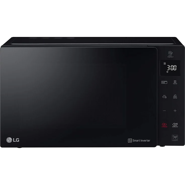 LG Electronics NeoChef MH 6535 GIS Mikrowelle mit Grill, 1000 Watt, 25 Liter Garraum, Digital display, Standgerät, Schwarz – Bild 1