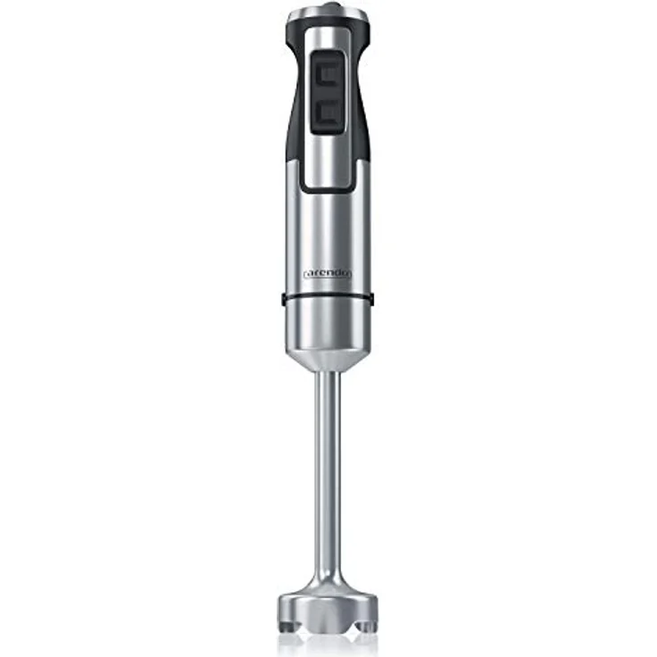Arendo Stabmixer 1000 Watt Edelstahl - vierflügeliges Messer - Pürierstab - stufenlose Geschwindigkeitsregelung - Turbotaste - abnehmbarer Mixfuß - GS-zertifiziert – Bild 1
