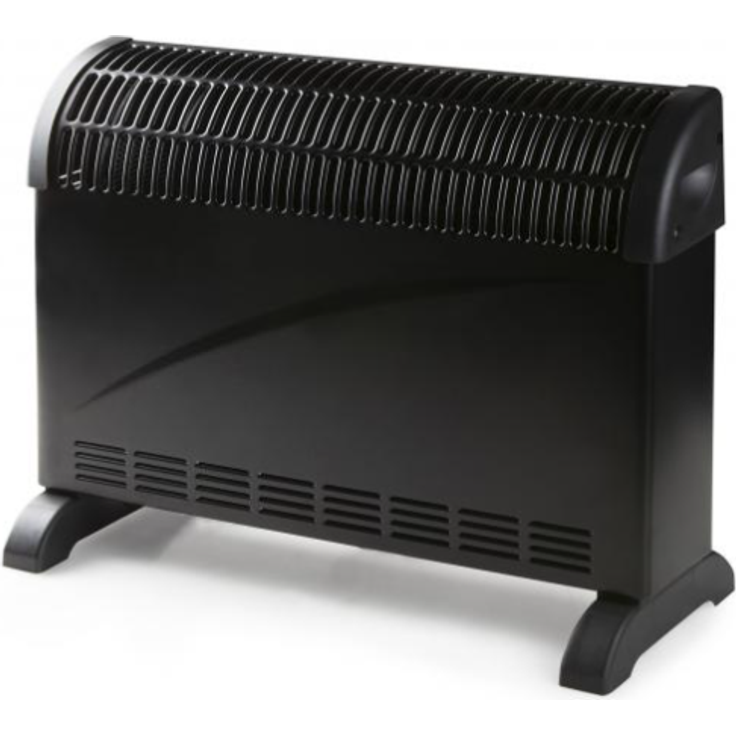 Domo DO7350CH KONVEKTOR HEIZUNG TURBO, SCHWARZ, Konvektor