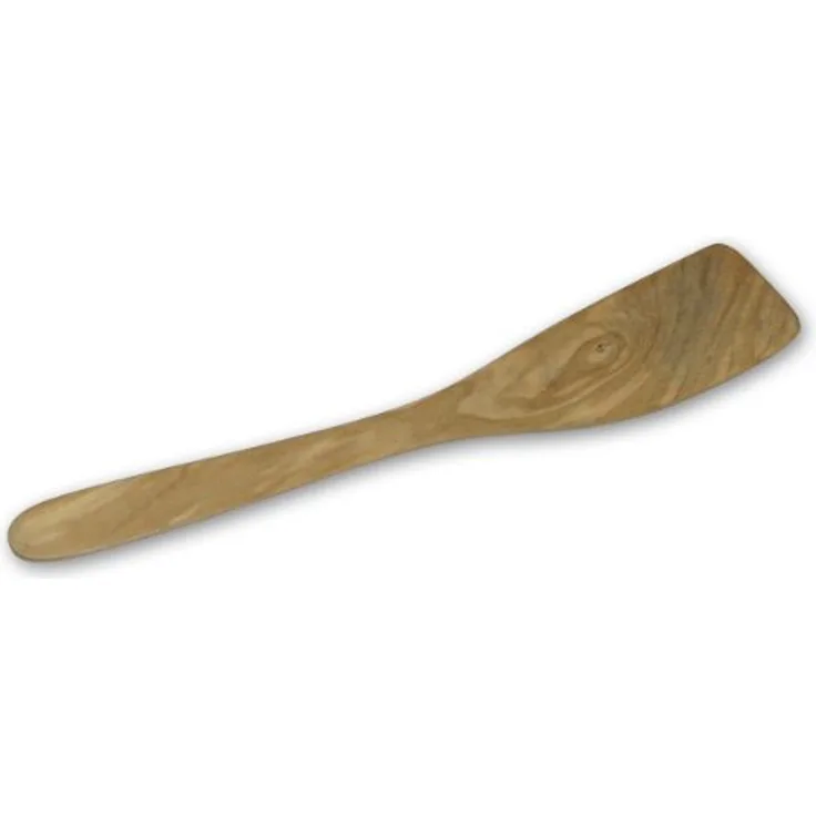 Bérard Gebogener Wender Küchenhelfer, Olivenholz, Holz, 30 x 6 x 0,5 cm