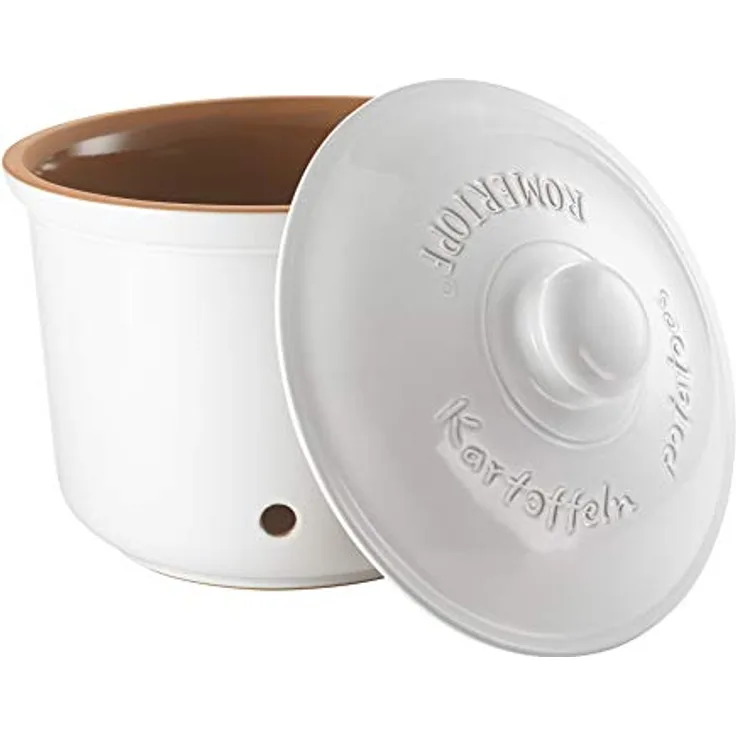Römertopf Kartoffel-Frische-Topf weiß ø26,0x25