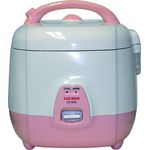 CUCKOO T07-13-0036 Reiskocher, 1,08 Liter, weiß-rosa