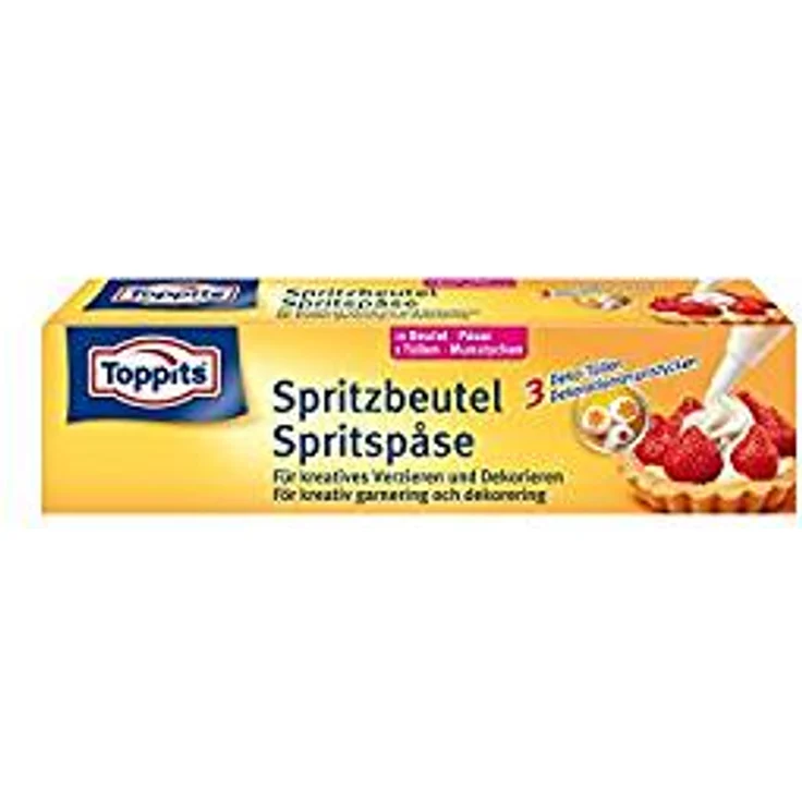 Toppitz Spritzbeutel hygienische und praktische Einmal Beutel Inhalt 10 Stück