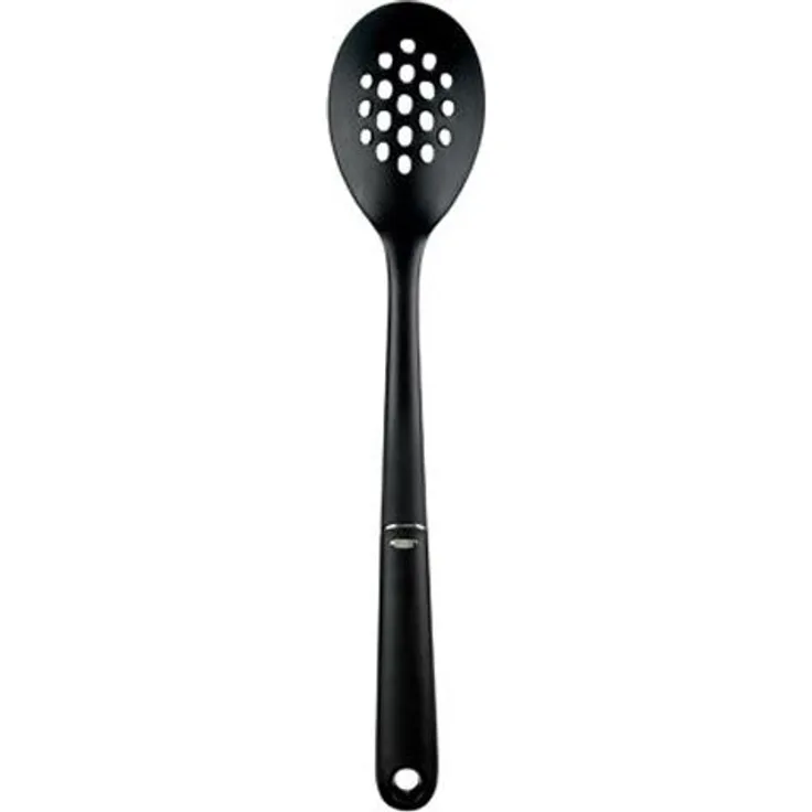 OXO Good Grips Nylonlöffel mit Schlitzen, Nylon, Schwarz