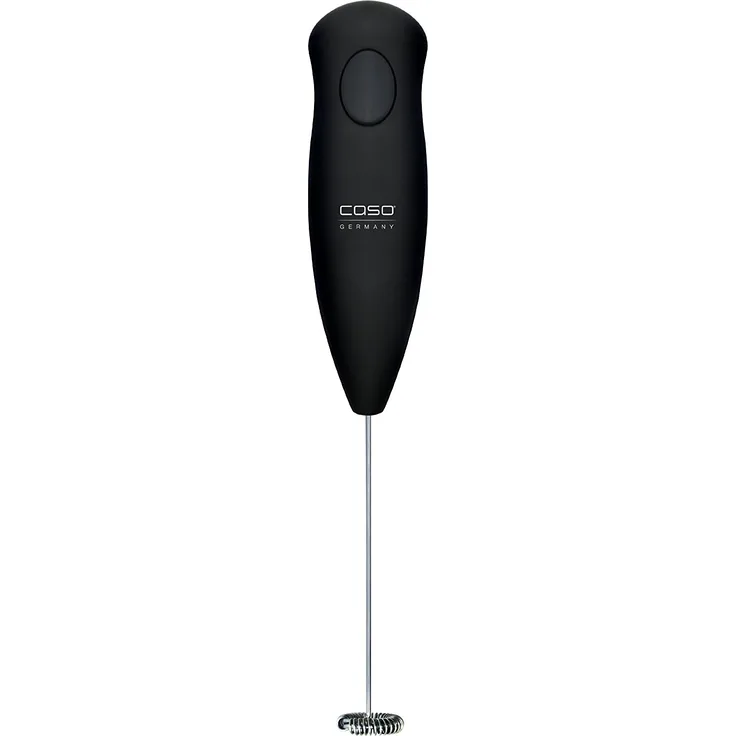 Caso 1610 Fomini Milchaufschäumer, Cremigster Milchschaum, mit Edelstahlfeder und Edelstahl-Standfuß