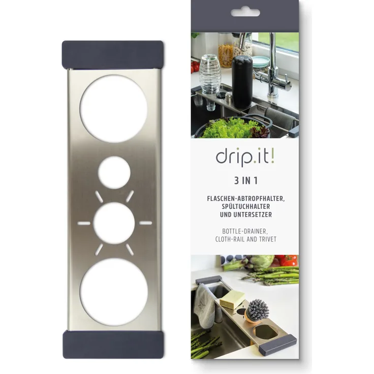 Brainstream Abtropfhalter-Flaschenhalter Drip.it g