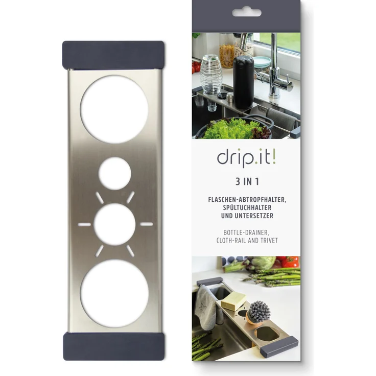 Brainstream Abtropfhalter-Flaschenhalter Drip.it g