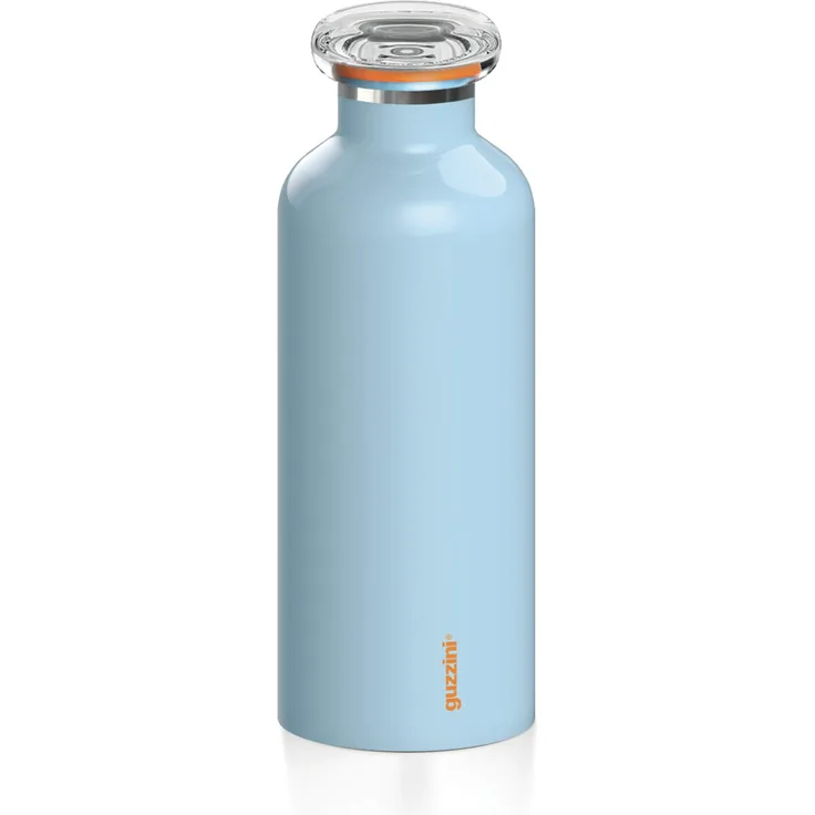 Guzzini Energy On The Go Thermosflasche, Azur, 7.3 cm