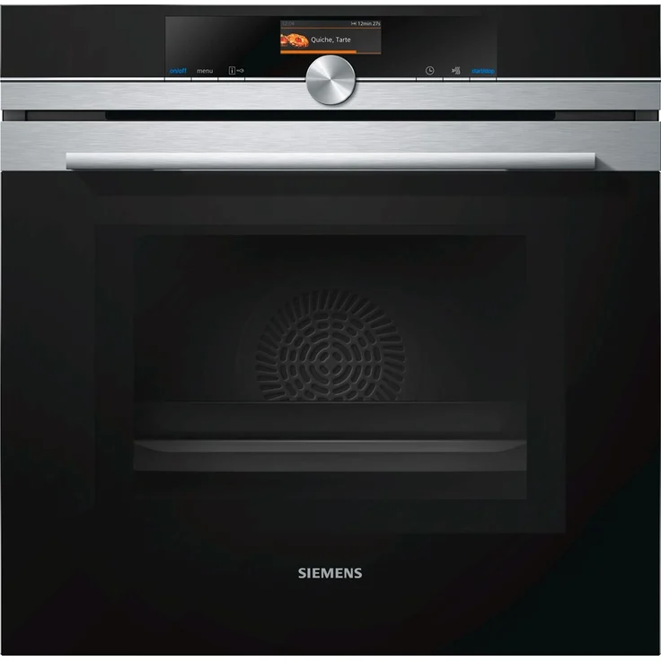 Siemens HM676G0S1, Backofen, A+, Einbaugerät, elektrisch, Volumen 67 l, Breite 59,5 cm, Selbstreinigung pyrolytische Selbstreinigung, Anzahl Beheizarten 15, Kindersicherung – Bild 1