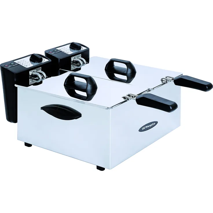Orbegozo Professionelle Fritteuse, 2.000 W 7 l 7 L rostfreier edelstahl
