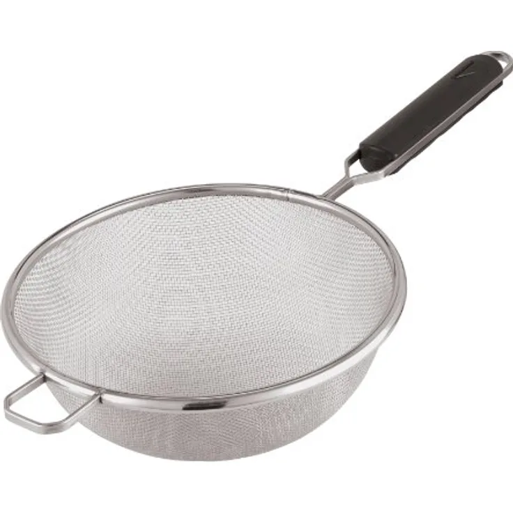 PADERNO 12622–16 Sieb, 16 cm ABS-Griff, Edelstahl