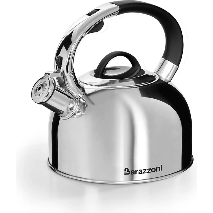Wasserkocher aus poliertem Stahl