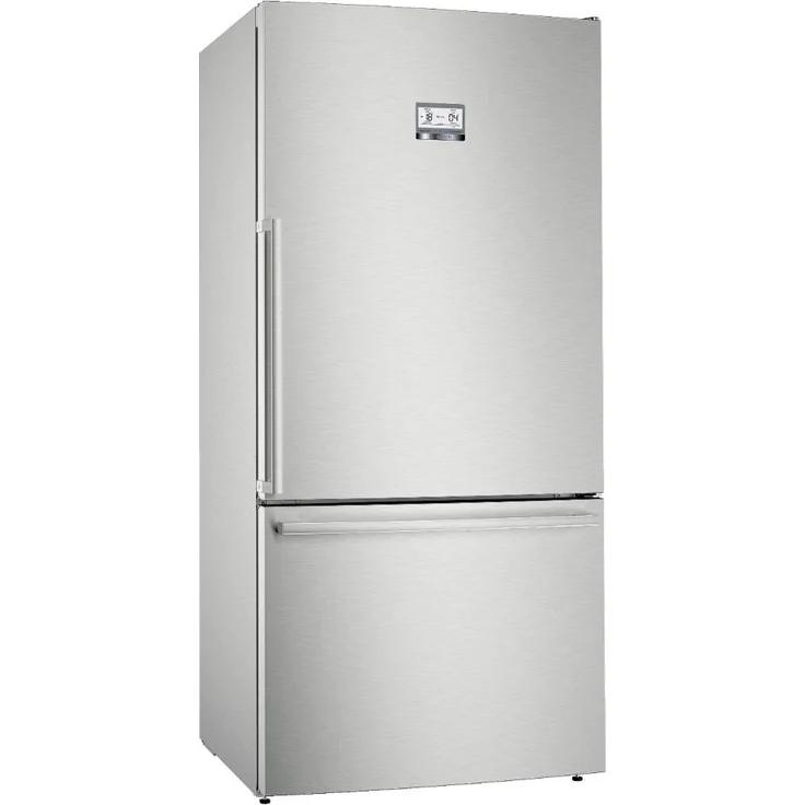 Bosch KGB86AIFP Kühl-Gefrierkombination, freistehend, silber, NoFrost, 0-Grad-Zone, Schnellkühlen und -gefrieren, LED, Breite 86 cm, Energieklasse F – Bild 1