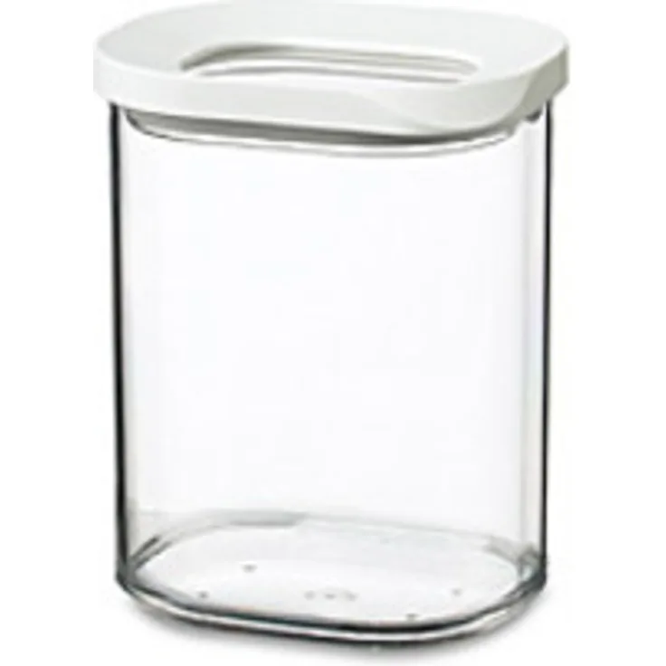 Mepal Vorratsdose Modula Mini 375 ml, Plastik, Weiß, 9 x 7.2 x 11.3 cm