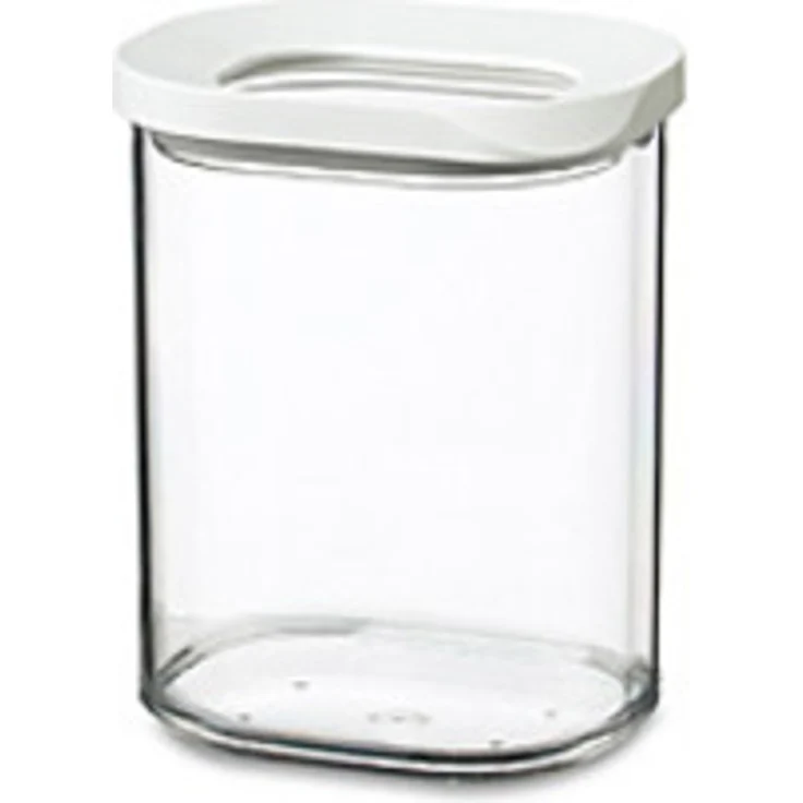 Mepal Vorratsdose Modula Mini 375 ml, Plastik, Weiß, 9 x 7.2 x 11.3 cm