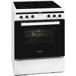 Exquisit EHI 60-3, Herd, A, Standgerät, Betriebsart Ofen elektrisch, Anzahl Kochfelder 4, Volumen 65 l, Breite 64,5 cm
