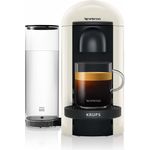 Krups Nespresso XN9031 Vertuo Plus Kaffeekapselmaschine, weiß, 1,1 Liter Wassertank