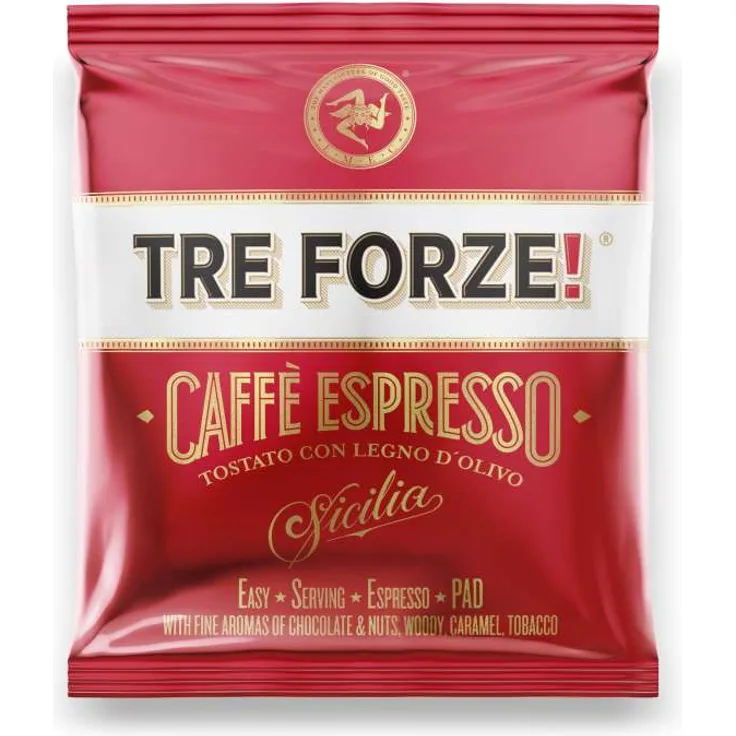 Tre Forze! Caffè Espresso E.S.E. Pads 50 Stk à 7g