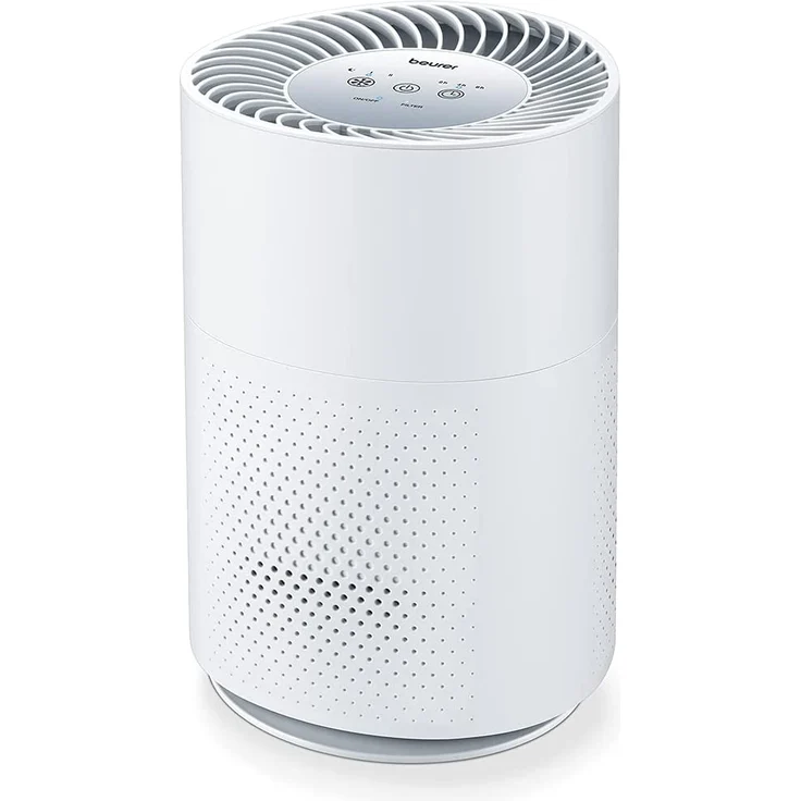 Beurer LR 220 Luftreiniger, für Räume bis 37 m², mit HEPA-Filter H13, Timer & Nachtmodus, weiß (66375) – Bild 1