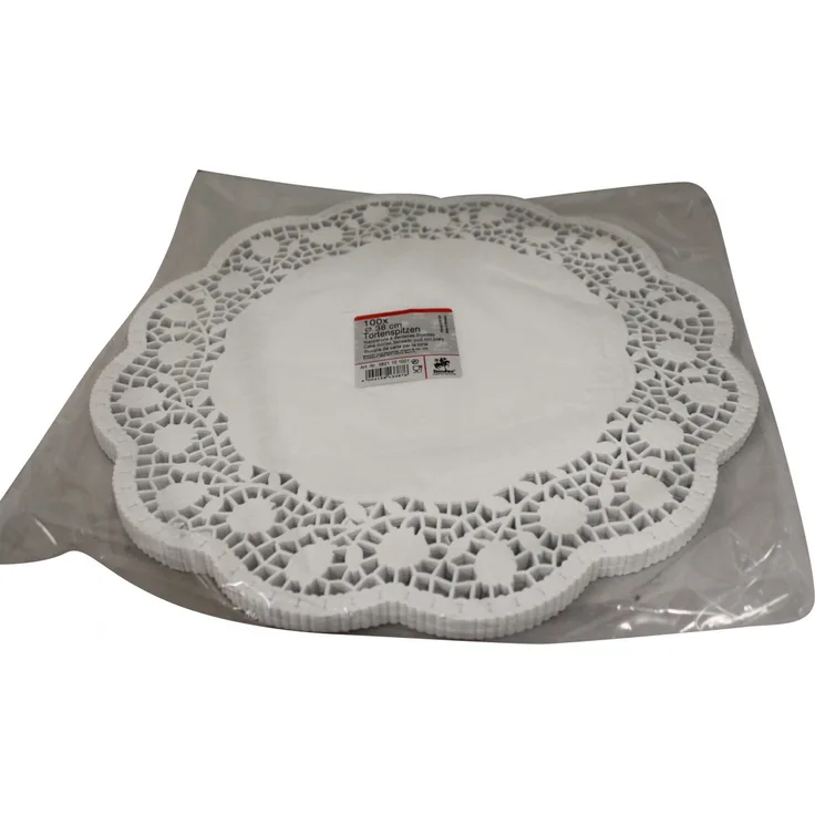 Staufen Tortenspitzen rund 100 Stück 38cm