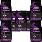Lavazza Kaffee Espresso Italiano Cremoso, ganze Bohnen, Bohnenkaffee, Set, 7 x 1000 g