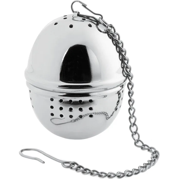 Westmark Tee-Ei, Ø 40 mm, Rostfreier Edelstahl, Teatime, Silber, 15362280