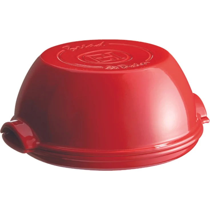 Emile Henry Brotbackform rund 32,5 cm Wein (34-5507) – Bild 1