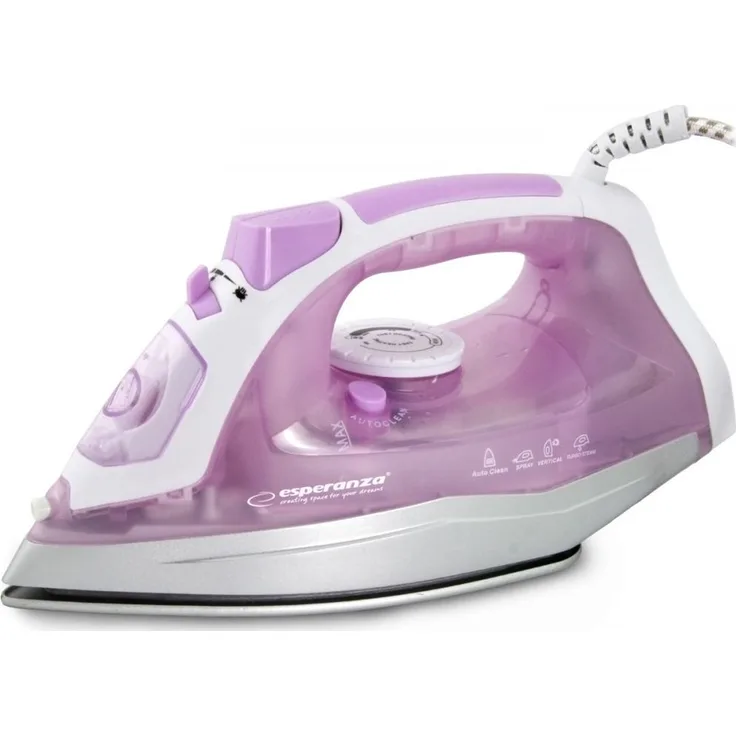 Esperanza Dampfbügeleisen TULLE EHI004 (2400W weiße Farbe)