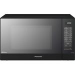 Panasonic NN-GT46KBSUG Kombi-Mikrowelle Inverter mit Grill, Standgerät, 24 Automatikprogramme, Junior Menü, Feuchtigkeitssensor, spiegelnde Oberfläche, 1000 Watt, 31 Liter Garraum, 66 Dezibel, 7 Geschwindigkeiten, Schwarz