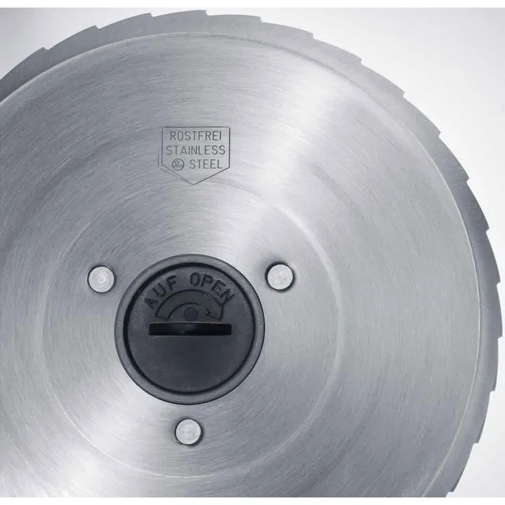 Graef 1581008 Edelstahlmesser Wellenschliff, passend für Economic E130, E132, E134, E136, E142, E158