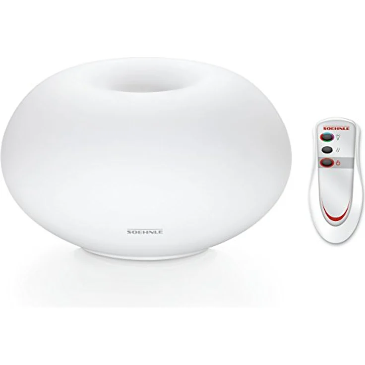 Soehnle Milano Plus Aroma Diffuser mit Fernbedienung, Lufterfrischer mit Beduftung und-oder Beleuchtung, Diffuser mit Farbwechsel und Stopp-Funktion – Bild 1